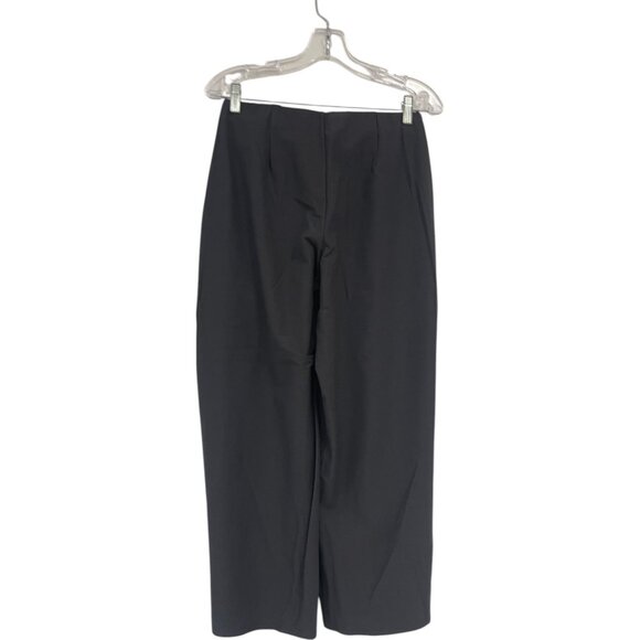 Eileen Fisher Womens Pants XS Wide leg Ankle Graphite Gray Stretch NWT - Picture 2 of 8